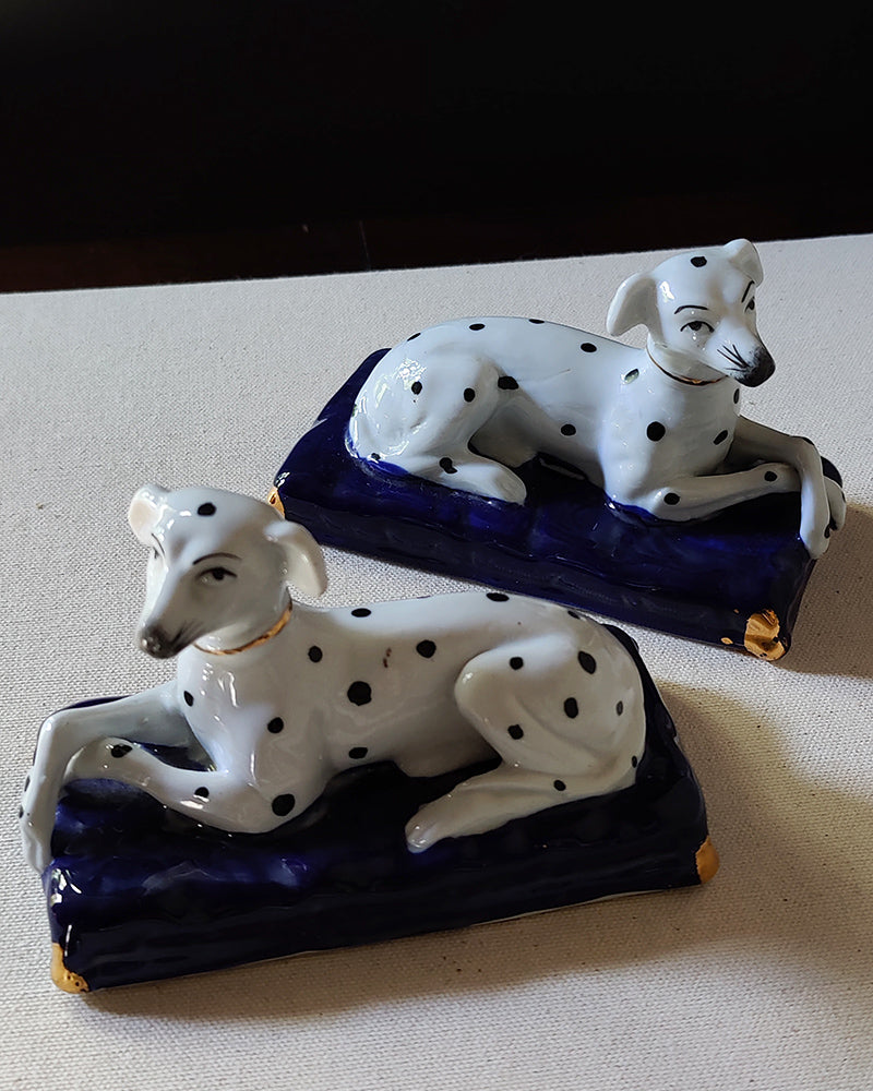 DALMATIAN DOGS, PAIR No. 2