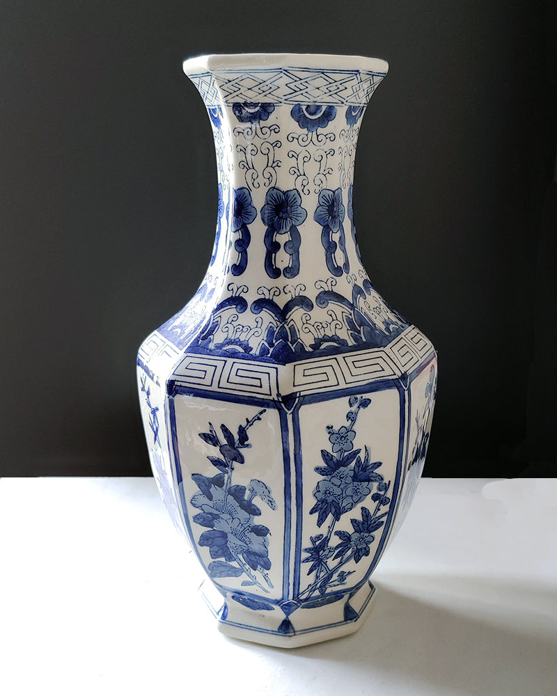 BLUE & WHITE VASE No. 3