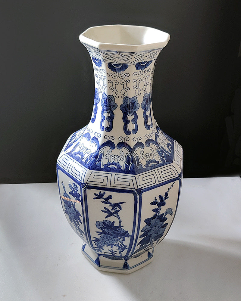 BLUE & WHITE VASE No. 3