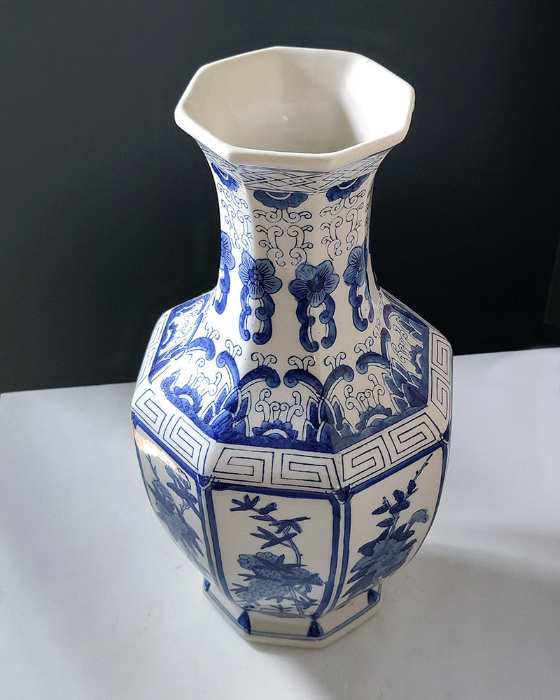 BLUE & WHITE VASE No. 3