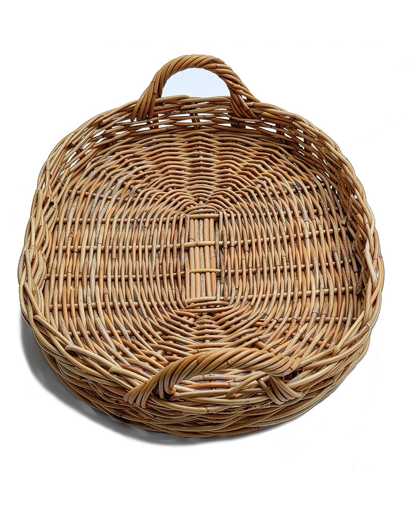 OVAL WOVEN WICKER TRAY