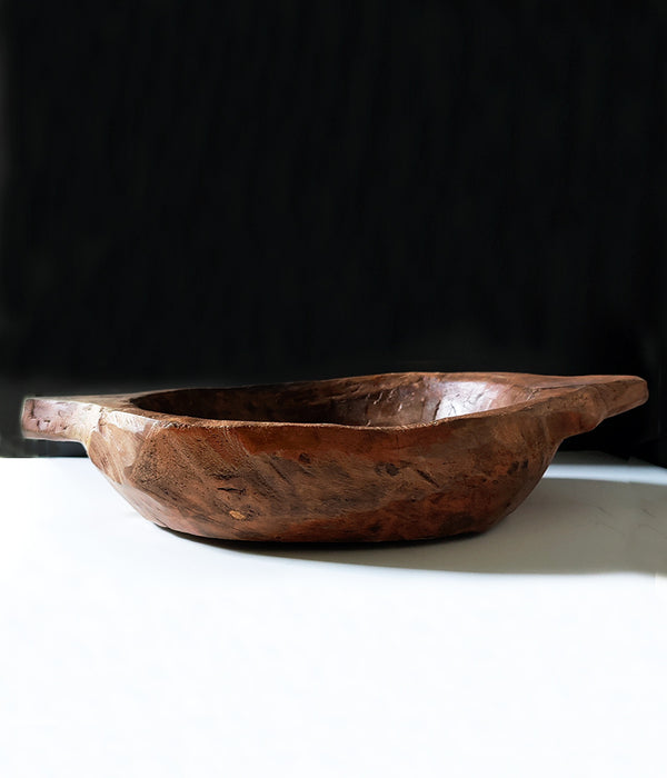 HAND CARVED WOODEN BOWL No.1