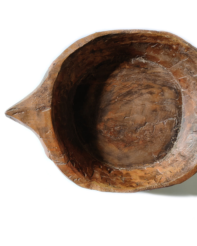 HAND CARVED WOODEN BOWL No.1