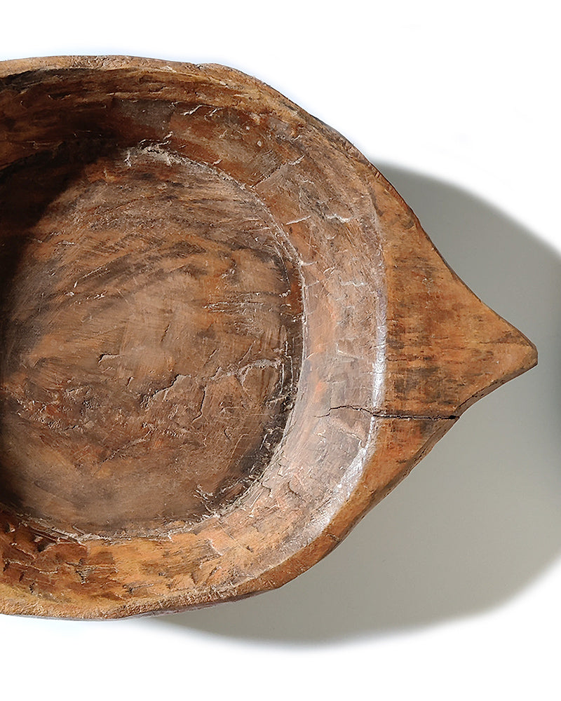 HAND CARVED WOODEN BOWL No.1