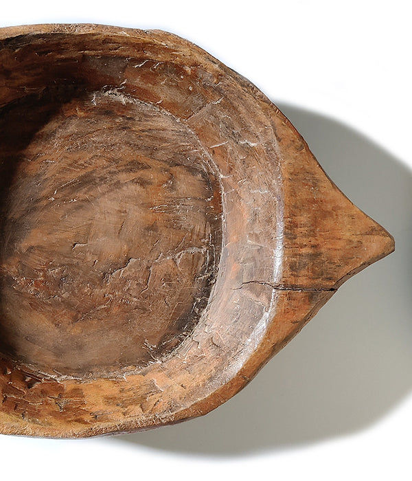 HAND CARVED WOODEN BOWL No.1