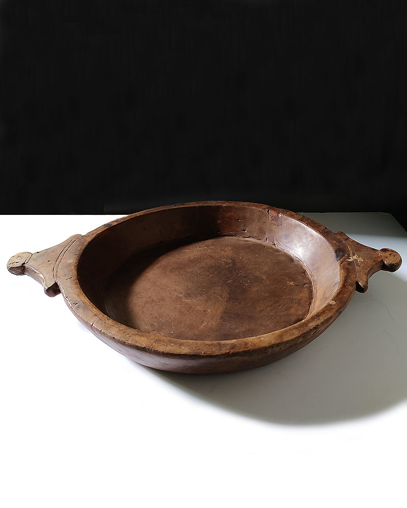 HAND CARVED WOODEN BOWL No.3