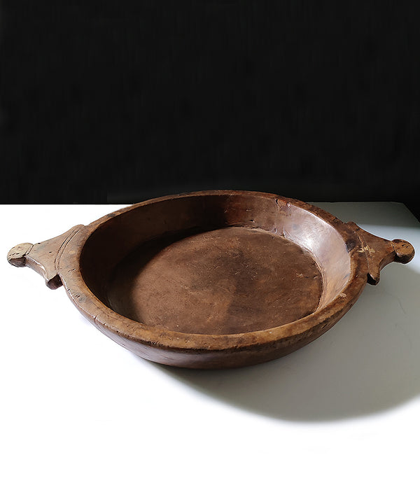 HAND CARVED WOODEN BOWL No.3