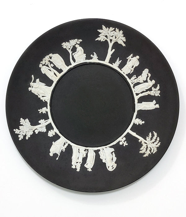 WEDGWOOD JASPERWARE BASALT CAKE PLATE