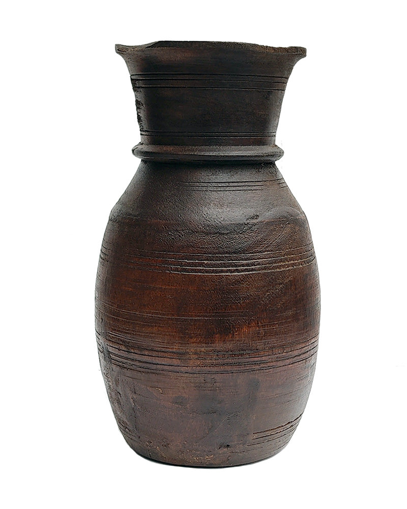 WOODEN WATER POT No. 02