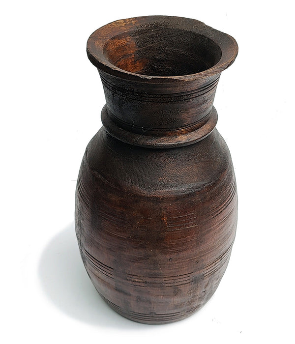 WOODEN WATER POT No. 02