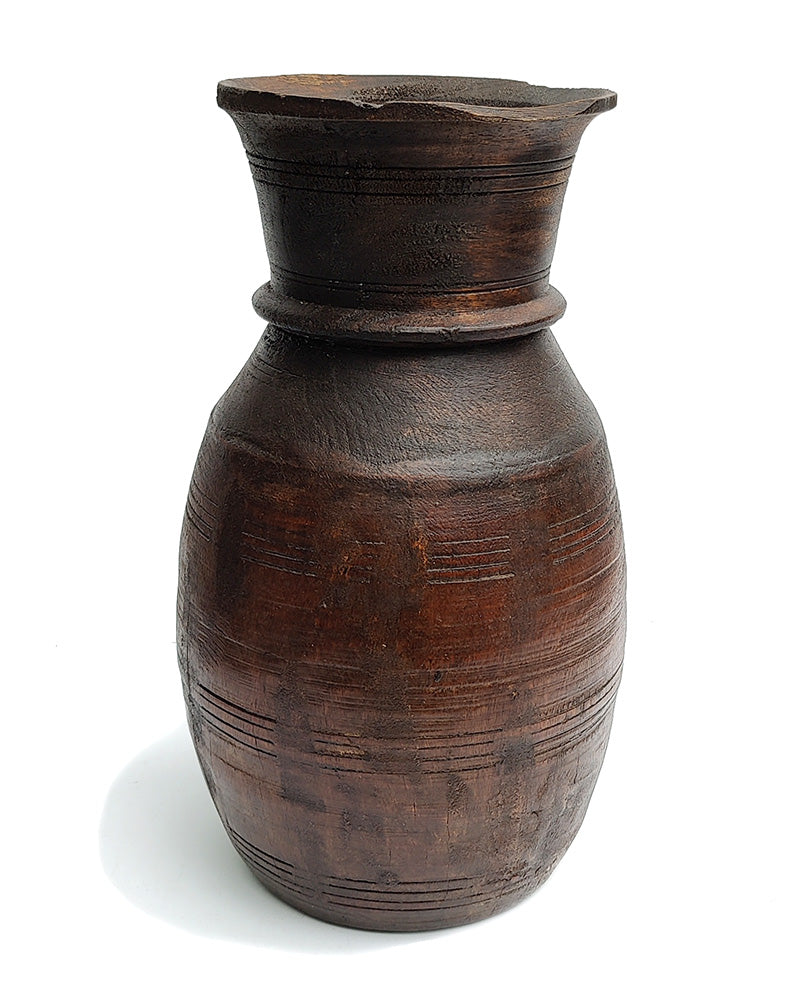 WOODEN WATER POT No. 02