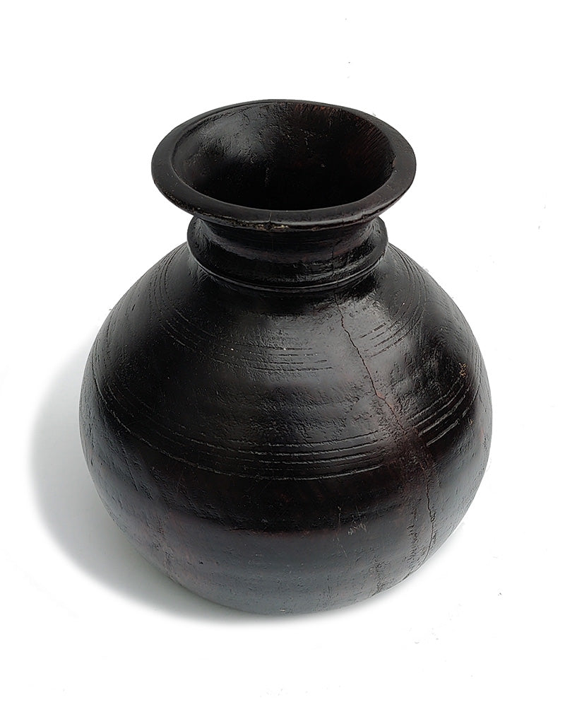 WOODEN WATER POT No. 3