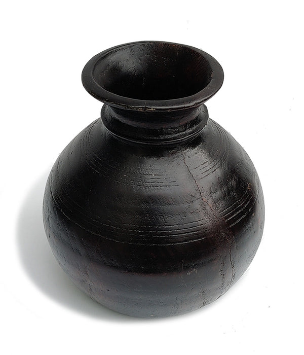 WOODEN WATER POT No. 3