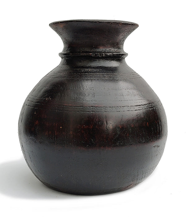 WOODEN WATER POT No. 3