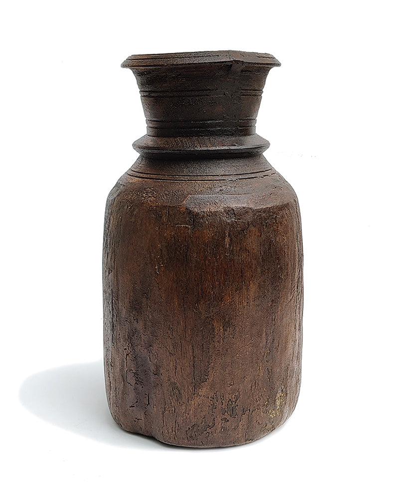 WOODEN WATER POT No. 1