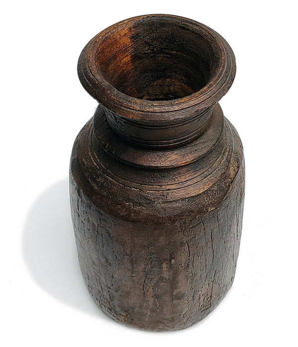 WOODEN WATER POT No. 1