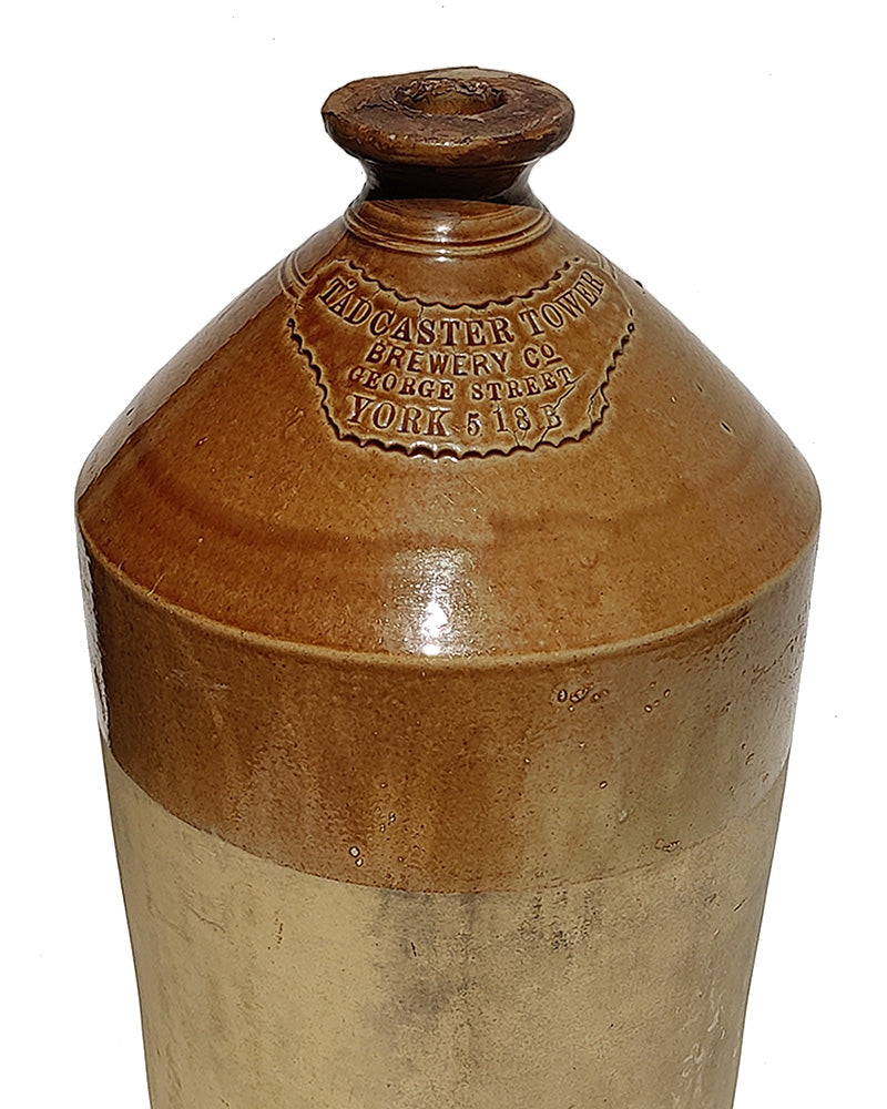 ENGLISH BREWERY STONEWARE JUG No. 2