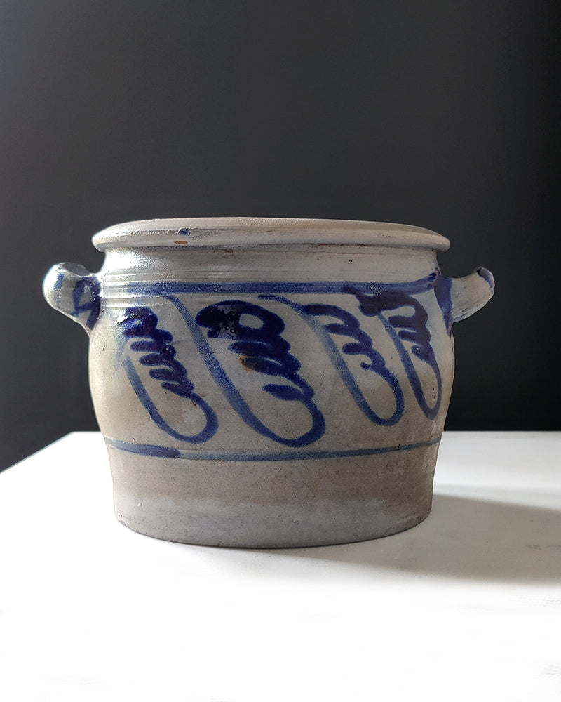 SALT GLAZE CROCK No. 2