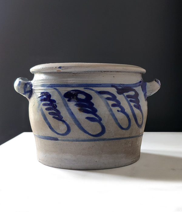 SALT GLAZE CROCK No. 2