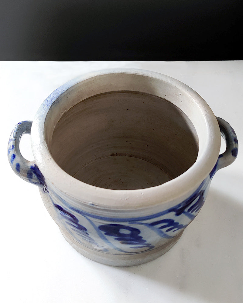 SALT GLAZE CROCK No. 2